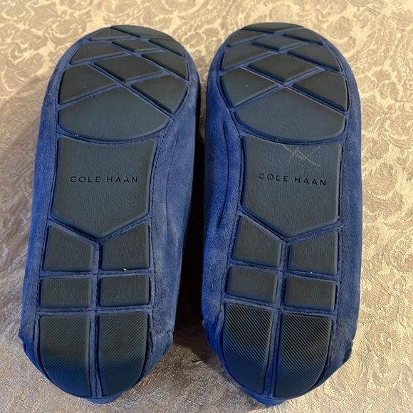 Cole Haan Women's Evelyn Driver Driving Style Loafer, Bright Cobalt Leather, 11B - Picture 9 of 10